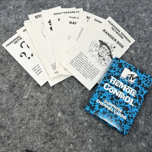 VTG 1989 Pressman MTV Remote Control Board Game Complete except for NO Timer - Picture 7 of 16